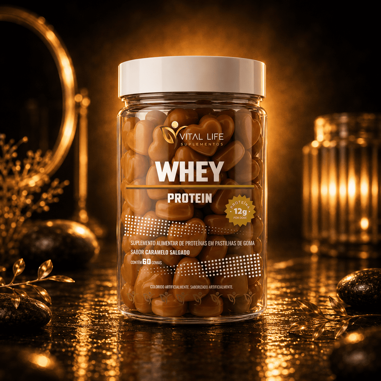 Gummies Whey Caramelo | 15 doses