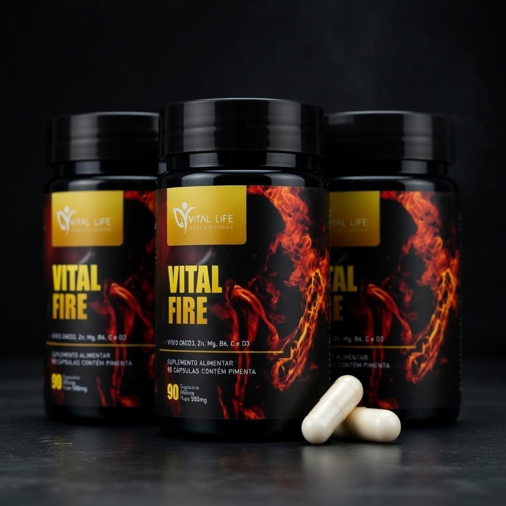 Vital Fire - 270 Cápsulas