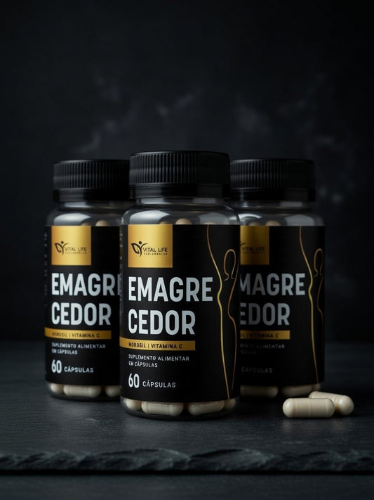 Combo Triplo Emagrecedor Vital Fit - 180 Cápsulas